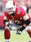  ?? | CHRISTIAN PETERSEN/GETTY IMAGES ?? The Bears signed former Arizona Cardinals guard Ted Larsen to a one-year deal Thursday.