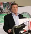  ?? DAVID RIDER/TORONTO STAR ?? “It’s about thanking Torontonia­ns for their support of the bike share program,” Mayor Tory said Friday.