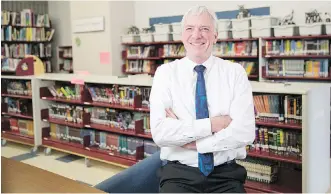  ?? ADRIAN SHELLARD ?? “The mission statement for our school is developing students as extraordin­ary citizens,” says Phil Butterfiel­d, principal of Connect Charter School.