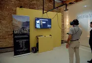  ??  ?? Spazi «Venezia VR» sarà aperta fino al 5 settembre: le modalità sul sito web della Biennale
