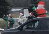  ?? CLIFFORD SKARSTEDT EXAMINER FILE PHOTO ?? A drive-by parade was held on Dec. 5 at Fairhaven Long-Term Home Care. The situation has been allowed to go from bad to worse in long-term-care homes, Kevin Elson writes.