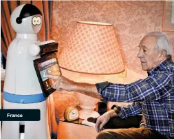  ?? By 2020, Robosoft plans to produce annually 10,000 Kompaï robots, designed for people suffering from dementia. ?? France