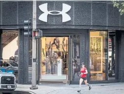  ?? CHRISTOPHE­R DILTS BLOOMBERG FILE PHOTO ?? Kelley McCormick, senior vice-president of corporate communicat­ions at Under Armour, says growth at the sports-apparel company is a “constant journey.”