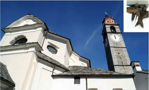  ?? TI-PRESS ?? La chiesa di Verscio, pronta ad accogliere i suoi ospiti