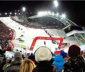  ??  ?? Ob auf der Planai in Schladming 2026 Olympiasie­ger gekürt werden, bleibt offen. Bis Ende März muss die Bewerbung an das Komitee geschickt werden.