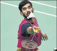  ?? GETTY ?? Kidambi Srikanth says the CWG are a priority for him.