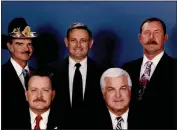  ?? COURTESY PHOTO ?? The original Murrieta City Council is seen in July 1991. In the back row are Dave Haas, left, Jerry Allen and Joe Peery. In the front row are Gary Smith, left, and Fred Weishaupl.