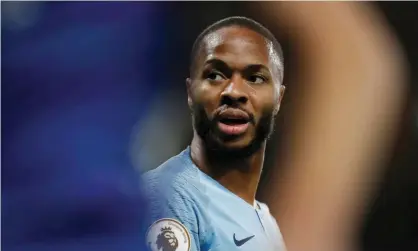  ?? Photograph: Tom Jenkins/The Guardian ?? Raheem Sterling has been the target of racist abuse.