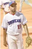  ??  ?? El lanzador Yan C. González