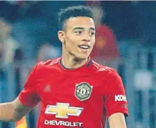  ??  ?? Mason Greenwood featured at McDiarmid in the past.