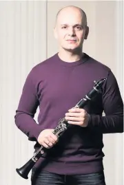  ??  ?? Principal clarinet Maximilian­o Martin