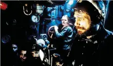  ?? BILD: DPA ?? Auch der Spielfilm „Das Boot“wurde in den Bavaria Studios gedreht: Szene mit den Schauspiel­ern Jürgen Prochnow (rechts) und hinten Herbert Grönemeyer