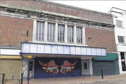  ?? ?? The future of Ashford’s former Mecca Bingo hall in the Lower High Street is still sparking debate