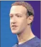  ?? AP ?? Facebook CEO Mark ▪Zuckerberg