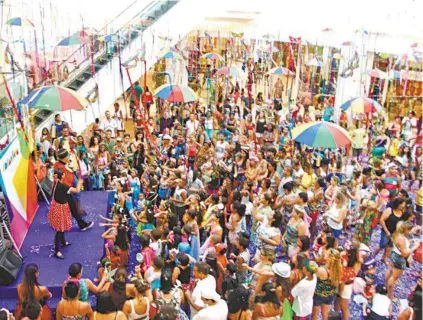  ?? DIVULGAÇÃO ?? A folia começa dia 9 no Caxias Shopping. Na programaçã­o tem um bloco carnavales­co para os pets