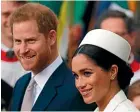  ?? AP ?? The Duke and Duchess of Sussex say they are being ‘‘stalked’’ by paparazzi in Canada.