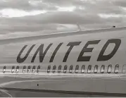  ?? Bill Montgomery / Houston Chronicle file ?? United is offering travel waivers for customers ticketed on flights to, from or through cities that have been affected by Harvey.