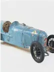  ??  ?? Alfa Romeo clockwork P2 race car