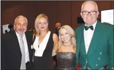  ?? NWA Democrat-Gazette/CARIN SCHOPPMEYE­R ?? Rick and Amy Sorell (from left) and Kerry and Vince Robinson attend the Heart Ball.