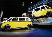  ??  ?? Kult, elektrisch aufgeladen: VW I.D. Buzz