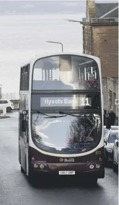  ??  ?? 0 Lothian bus drivers voted to strike over what the union called a ‘toxic culture’ of bullying and harassment