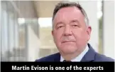  ?? ?? Martin Evison is one of the experts driving this crime-scene series.