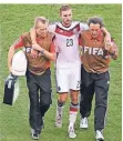  ?? FOTO: DPA ?? Christoph Kramer nach seinem K.o.: „Ist das hier das Finale?“