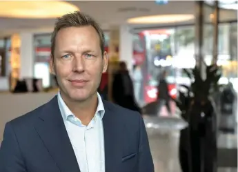  ?? Bild: Telia ?? Johan Dennelind, avgående vd för Telia Company, fyller 50 år.