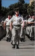  ?? (Photo 1CL Damien 54e RA) ?? La cérémonie a eu lieu jeudi dernier sur la place d’armes du d’artillerie. 54e régiment