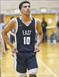  ?? Peter Hvizdak / Hearst Connecticu­t Media ?? East Catholic’s Matt Knowling in action against Windsor in January.