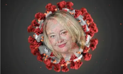  ??  ?? ‘Someone makes a meme of me which looks like I’m in the middle of a garland of roses but on closer inspection is actually Covid spikes.’