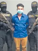  ??  ?? RECLUSO. Josué David Murcia Brizuela fue recapturad­o.