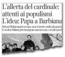  ??  ?? L’intervista al cardinale Giuseppe Betori sul «Corriere» nel dicembre 2016