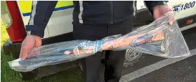  ?? ?? Recovered: An axe that was taken from the scene by gardaí