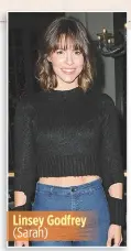  ??  ?? Linsey Godfrey (Sarah)