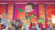  ?? Warner Bros. Pictures ?? A scene from “Teen Titans Go! To the Movies.”