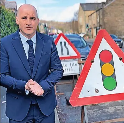  ?? ?? ●●Valley MP Sir Jake Berry has started an online petition called ‘Stop the Gridlock in Rossendale’