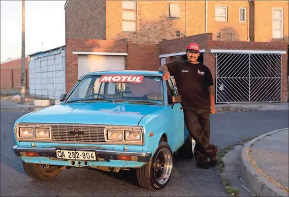  ??  ?? Simplicity: Datsuns run in Stuart Lingeveldt’s blood. He drives a 1983 Stanza and his grandfathe­r a Datsun 120Y. Photo: David Harrison