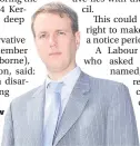  ??  ?? >
Conservati­ve shadow cabinet member Cllr Matt Bennett