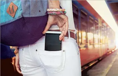  ?? ISTOCK ?? A pocket may not be the safest place to keep your cellphone while it is turned on, according to a scientific group concerned about radiation exposure.