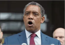  ?? CAROLYN KASTER — THE ASSOCIATED PRESS ?? District of Columbia Attorney General Karl Racine alleges in a new lawsuit that Google deceives consumers about how their locations are tracked and used.