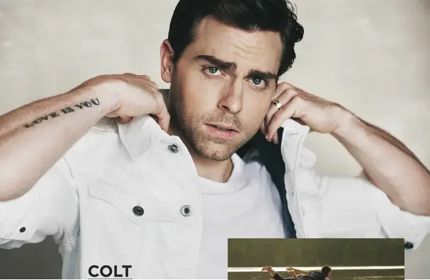  ??  ?? above: Las Vegas native Colt Prattes headlines ABC’S new adaptation of Dirty Dancing premiering May 24. inset: If you’ve seen the original movie’s “lift” scene a thousand times, Prattes and co-star Abigail Breslin have a new one to fall in love with.
