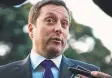  ??  ?? Opposition Leader Matthew Guy yesterday.