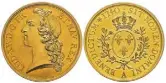  ??  ?? Epreuve en or de l’écu au bandeau de Louis XV (-) - , poids : , grammes Mise à prix :   €.