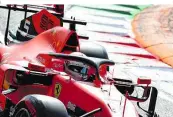  ??  ?? Debakel: Ferrari-Star Vettel schaffte beim Heimrennen keine schnelle Runde
