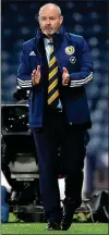  ??  ?? PLANS IN DISARRAY: Scotland boss Steve Clarke