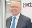  ??  ?? Heritage CEO Peter Lock.