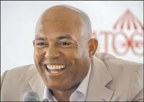  ?? Skip Dickstein The Associated Press ?? Closer Mariano Rivera on his Hall of Fame career with the Yankees: “I always wanted to be the last guy to kick the ball or took the last shot at the basket. Give me the ball.”