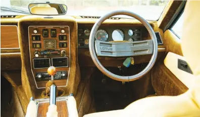  ??  ?? Period motoring magazines described the Elite's interior as ' functional' but in reality it's typical of the day.