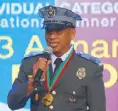  ??  ?? Jail officer Armando Mapola of Romblon is the national winner